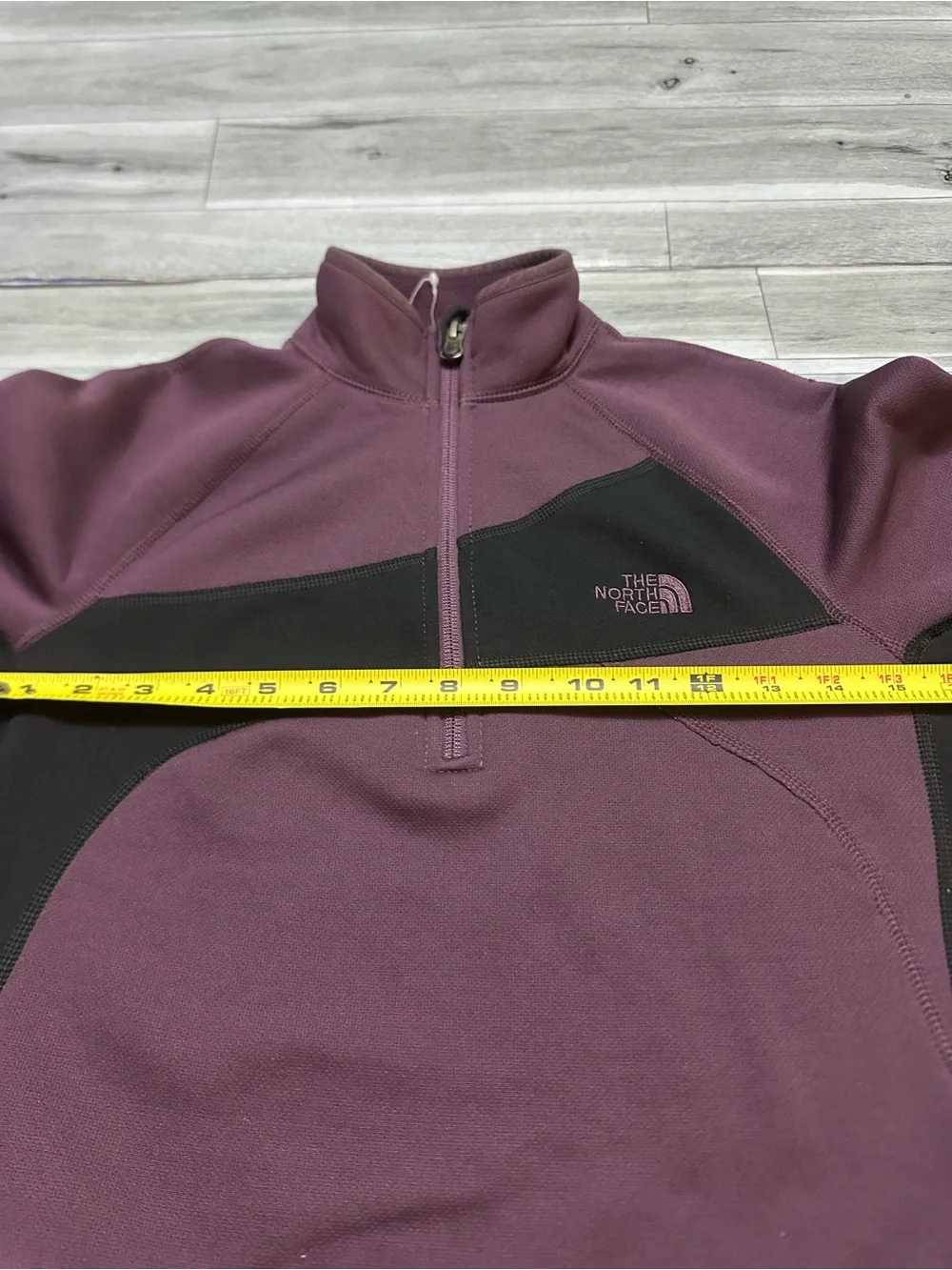 The North Face Men’s Plum & Black Half-Zip Shirt Jacket SP